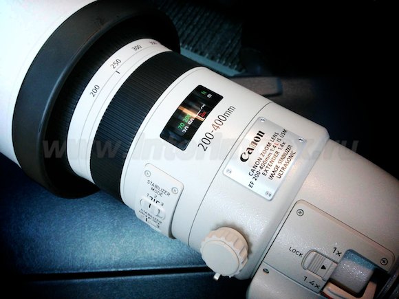 Объектив Canon 200-400 F4 L IS USM EXTENDER 1.4×